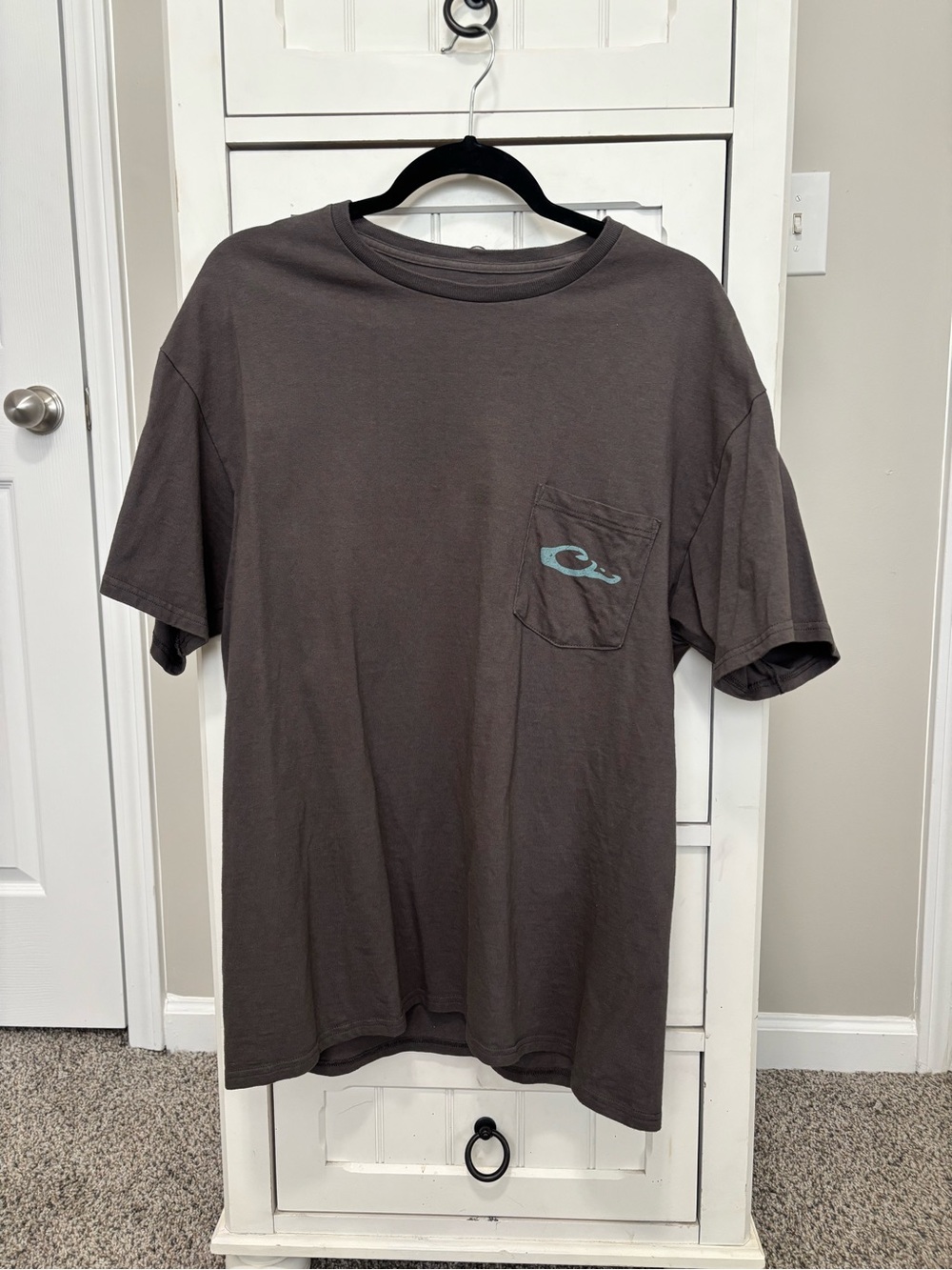 Drake Waterfowl Short Sleeve T-Shirt - Charcoal